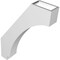 Ekena Millwork 3-in. W x 16-in. D x 22-in. H Imperial Architectural Grade PVC Knee Brace BRCP03X16X22IMP - alternate 3